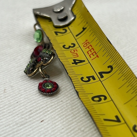 Adaya Earrings Vintage Signed - Picture 2 of 13